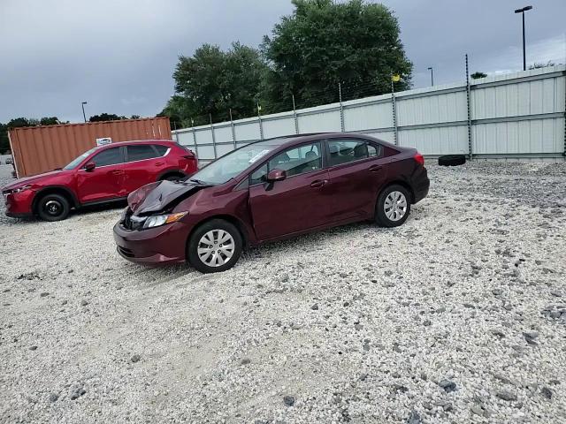 2012 Honda Civic Lx VIN: 19XFB2F59CE062737 Lot: 85861975