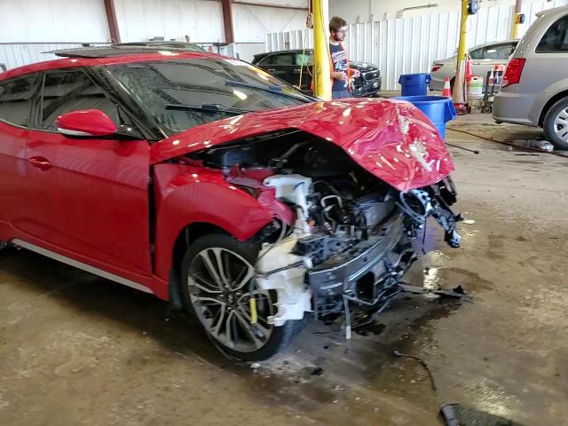 2016 Hyundai Veloster Turbo VIN: KMHTC6AE0GU288117 Lot: 86131515