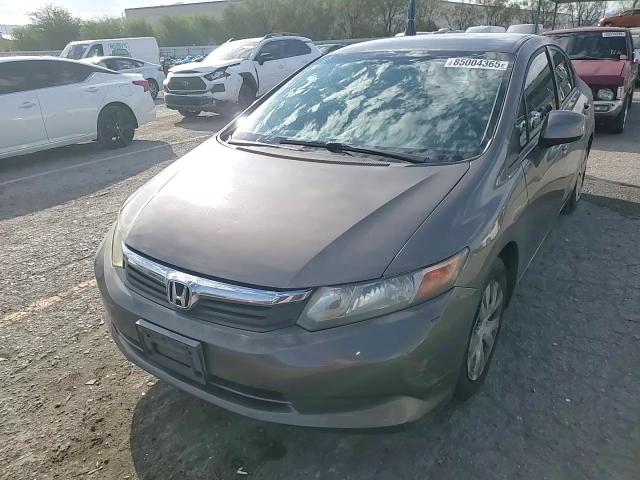 2012 Honda Civic Lx VIN: 19XFB2F54CE311221 Lot: 85004365
