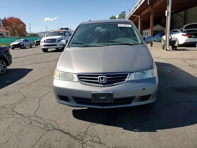 2002 Honda Odyssey Exl VIN: 5FNRL18972B006051 Lot: 87116615