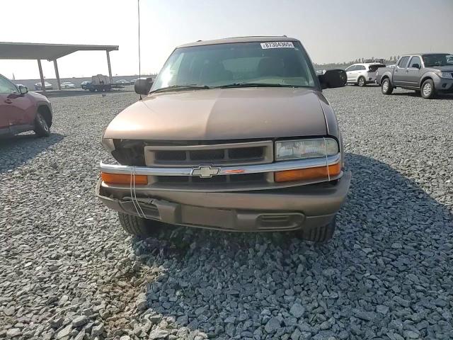 2002 Chevrolet Blazer VIN: 1GNCS13W42K158367 Lot: 87304365