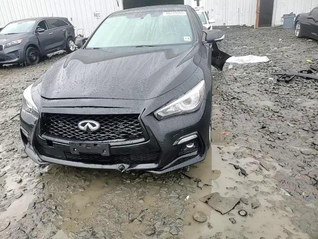 2021 Infiniti Q50 Red Sport 400 VIN: JN1FV7DR1MM880432 Lot: 86249365