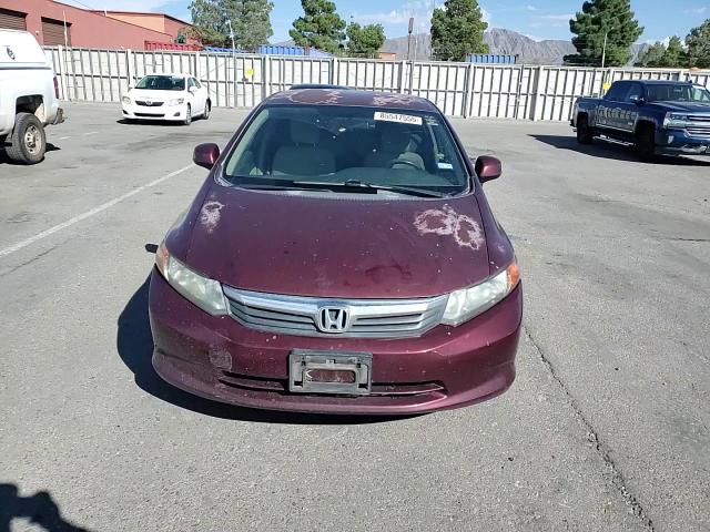 2012 Honda Civic Lx VIN: 2HGFB2F58CH592946 Lot: 85547555