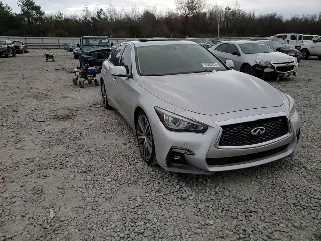 2021 Infiniti Q50 Red Sport 400 VIN: JN1FV7DP4MM850498 Lot: 78503373