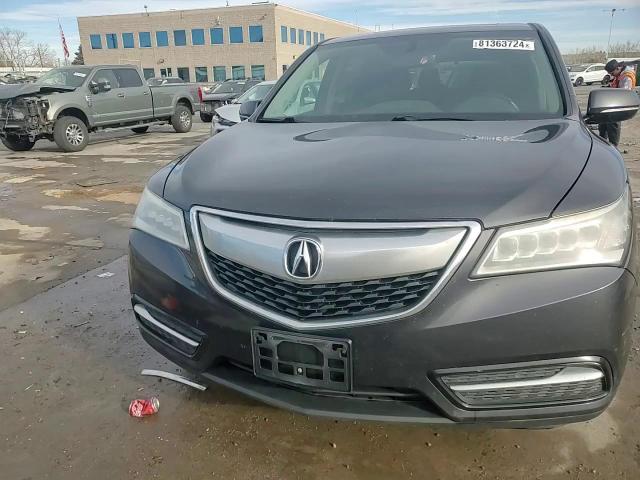 2016 Acura Mdx VIN: 5FRYD4H29GB011920 Lot: 81363724