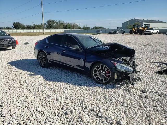 2017 Infiniti Q50 Red Sport 400 VIN: JN1FV7AP0HM850363 Lot: 80424194