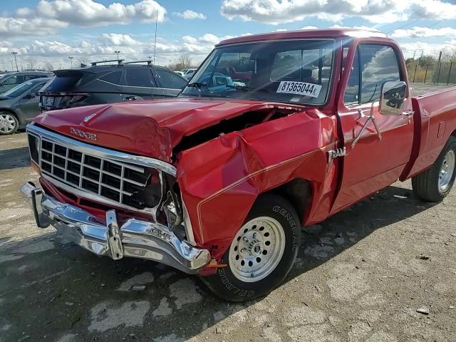 1985 Dodge D-Series D100 VIN: 1B7FD14H5FS634745 Lot: 81365044