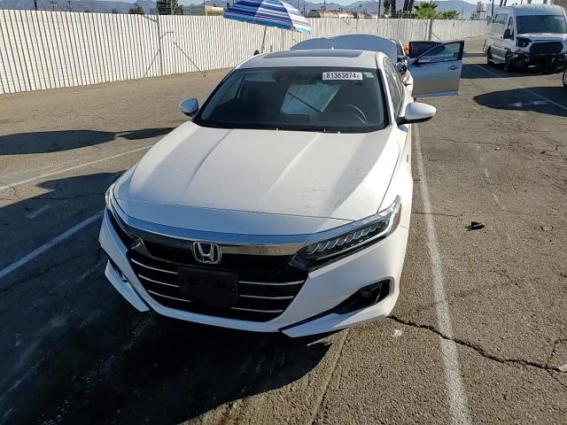 2021 Honda Accord Hybrid Ex VIN: 1HGCV3F49MA001255 Lot: 81383874