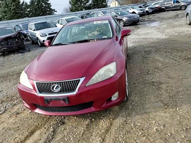 2009 Lexus Is 250 VIN: JTHCK262392029522 Lot: 81715874