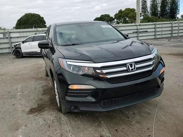 2017 Honda Pilot Lx VIN: 5FNYF5H1XHB009264 Lot: 81250694