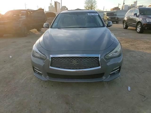 2017 Infiniti Q50 Premium VIN: JN1EV7ARXHM837326 Lot: 80077544