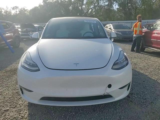 2022 Tesla Model Y VIN: 7SAYGAEE5NF466687 Lot: 79745714