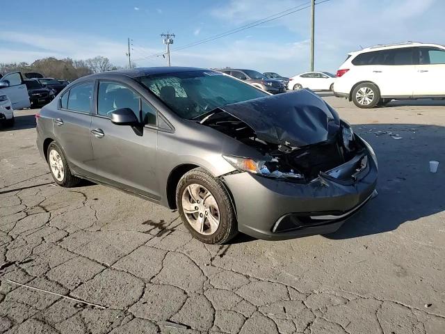 2013 Honda Civic Lx VIN: 2HGFB2F59DH504486 Lot: 80351074