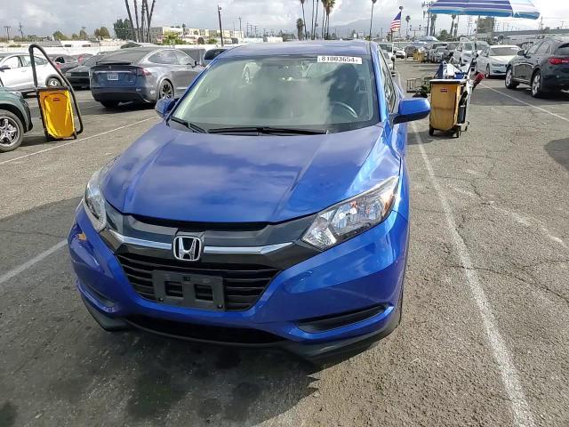 2018 Honda Hr-V Lx VIN: 3CZRU5H33JM717623 Lot: 81003654