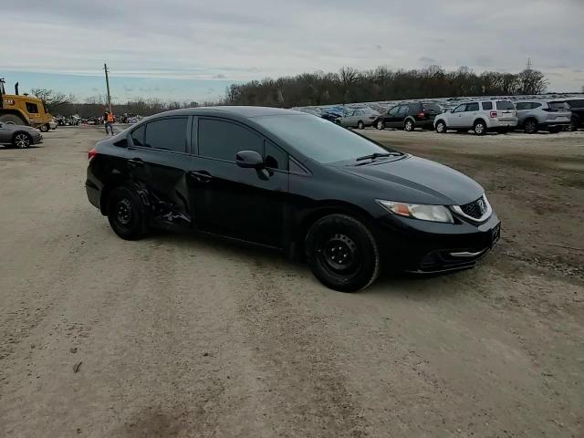 2013 Honda Civic Lx VIN: 2HGFB2F5XDH301543 Lot: 80639814