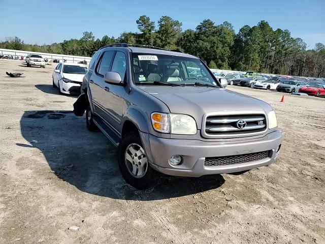 2002 Toyota Sequoia Limited VIN: 5TDBT48A42S118542 Lot: 78938294