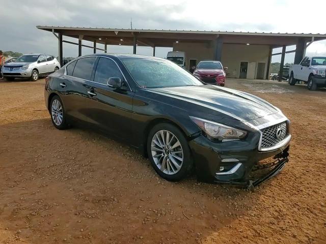 2021 Infiniti Q50 Luxe VIN: JN1EV7BR1MM750696 Lot: 79466364