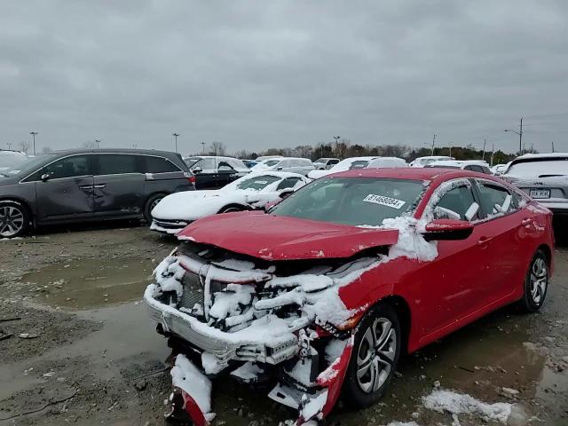 2018 Honda Civic Lx VIN: 2HGFC2F5XJH537831 Lot: 81468084