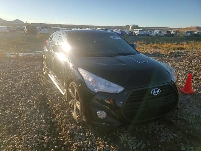 2014 Hyundai Veloster Turbo VIN: KMHTC6AE0EU186376 Lot: 79271314