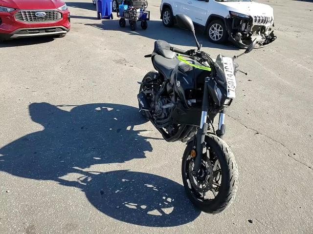 2022 Yamaha Mt07 VIN: JYARM32E1NA006537 Lot: 78074794