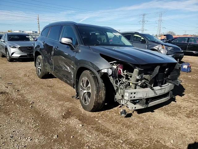 2021 Toyota Highlander Hybrid Xle VIN: 5TDHBRCH1MS536204 Lot: 79643754