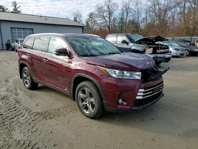 2017 Toyota Highlander Hybrid Limited VIN: 5TDDGRFH8HS022254 Lot: 78549464