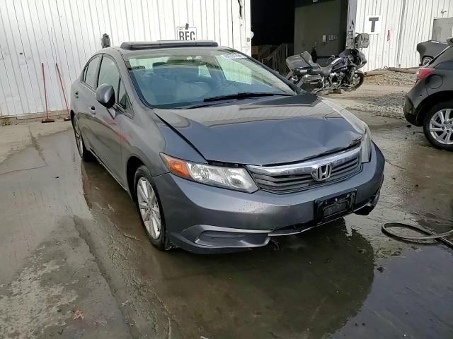 2012 Honda Civic Exl VIN: 19XFB2F91CE310076 Lot: 80791294