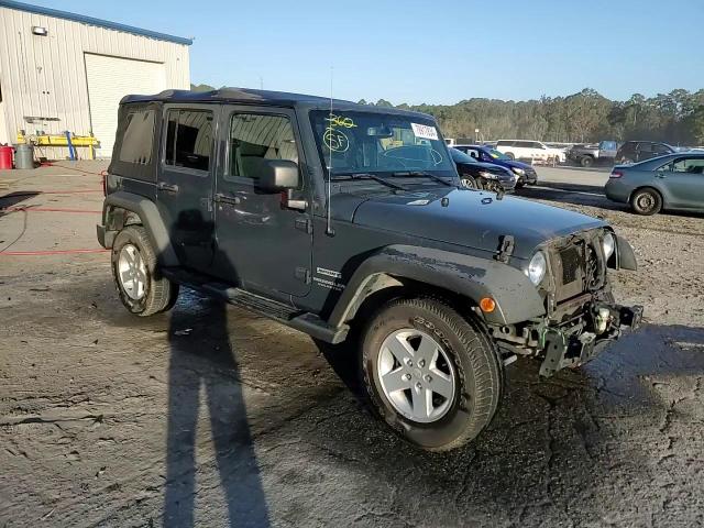 2017 Jeep Wrangler Unlimited Sport VIN: 1C4BJWDG2HL670370 Lot: 78917834