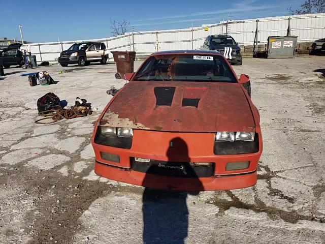 1986 Chevrolet Camaro VIN: 1G1FP87F1GN184031 Lot: 79819814