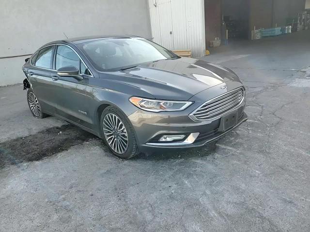 2018 Ford Fusion Titanium/Platinum Hev VIN: 3FA6P0RU9JR221437 Lot: 81017334