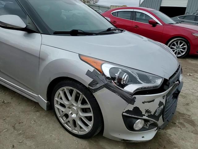 2016 Hyundai Veloster Turbo VIN: KMHTC6AE7GU301073 Lot: 80863644