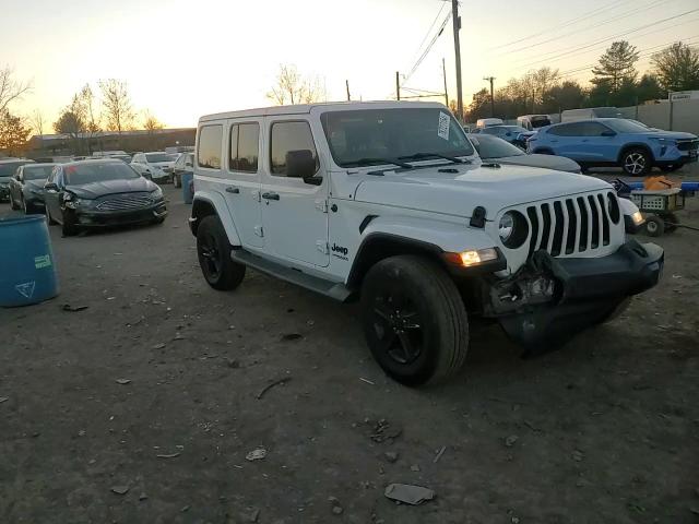 2021 Jeep Wrangler Unlimited Sahara VIN: 1C4HJXENXMW830288 Lot: 78727154