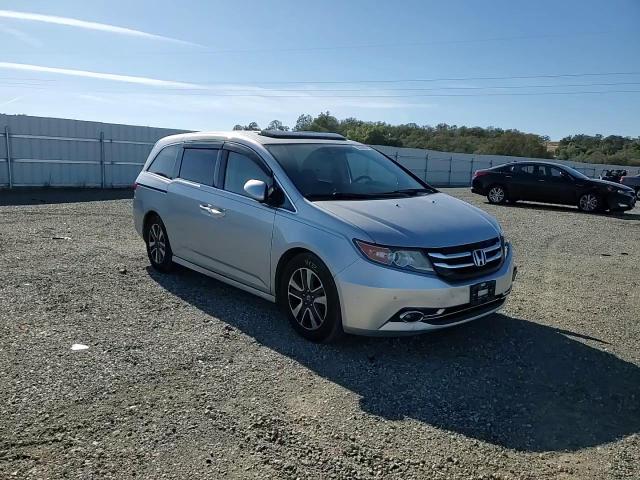 2015 Honda Odyssey Touring VIN: 5FNRL5H96FB085662 Lot: 80080094