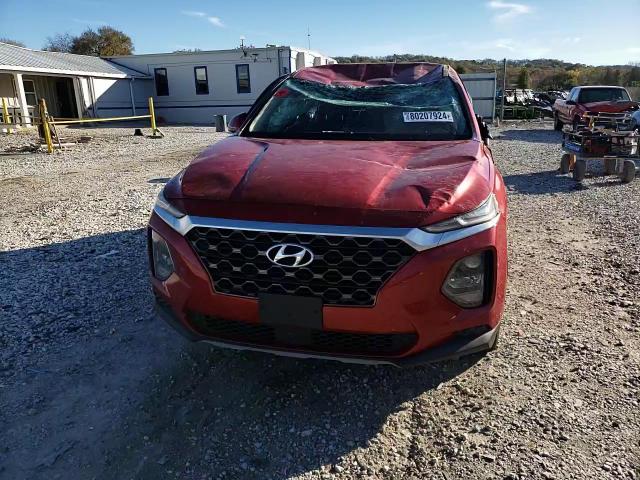 2019 Hyundai Santa Fe Se VIN: 5NMS23AD9KH086322 Lot: 80207924