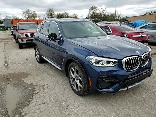 2021 BMW X3 xDrive30I VIN: 5UXTY5C02M9G22830 Lot: 78201954