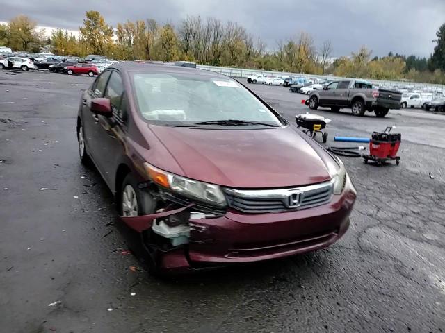 2012 Honda Civic Lx VIN: 19XFB2F5XCE095620 Lot: 79324694