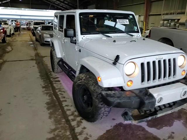 2016 Jeep Wrangler Unlimited Sahara VIN: 1C4BJWEGXGL287208 Lot: 80326214