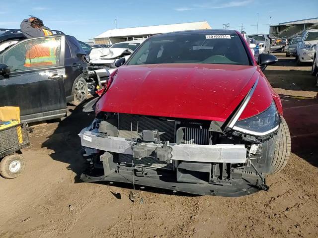 2021 Hyundai Sonata Sel Plus VIN: 5NPEJ4J2XMH123968 Lot: 80160334