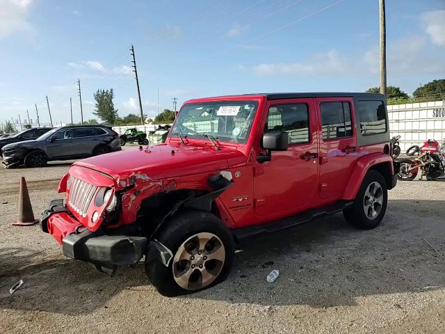 2017 Jeep Wrangler Unlimited Sahara VIN: 1C4BJWEG7HL520625 Lot: 78989574