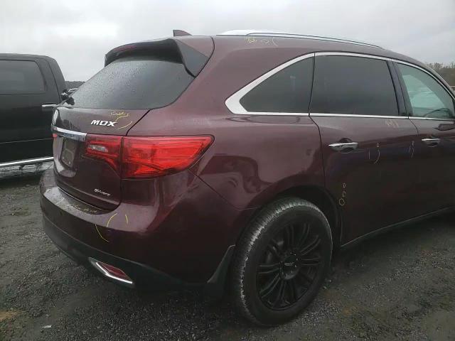 2014 Acura Mdx Advance VIN: 5FRYD4H85EB030997 Lot: 79286864