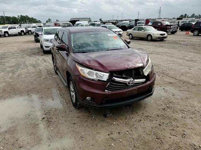 2014 Toyota Highlander Le VIN: 5TDZKRFH2ES006034 Lot: 81154254