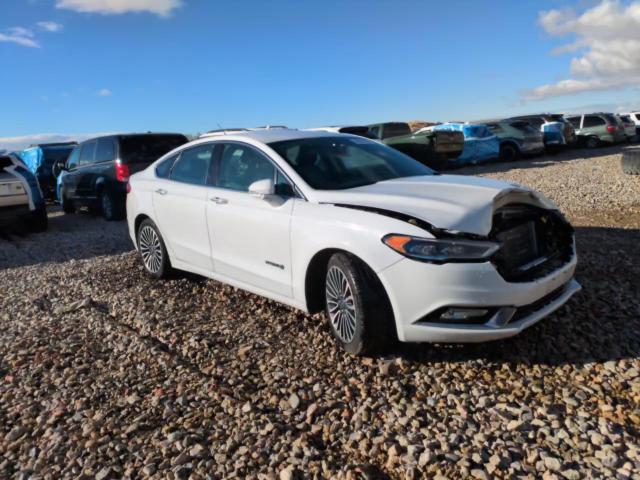 2018 Ford Fusion Titanium/Platinum Hev VIN: 3FA6P0RU9JR181747 Lot: 82020364