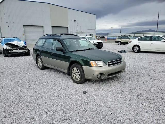 2000 Subaru Legacy Outback VIN: 4S3BH6654Y7613295 Lot: 81549844