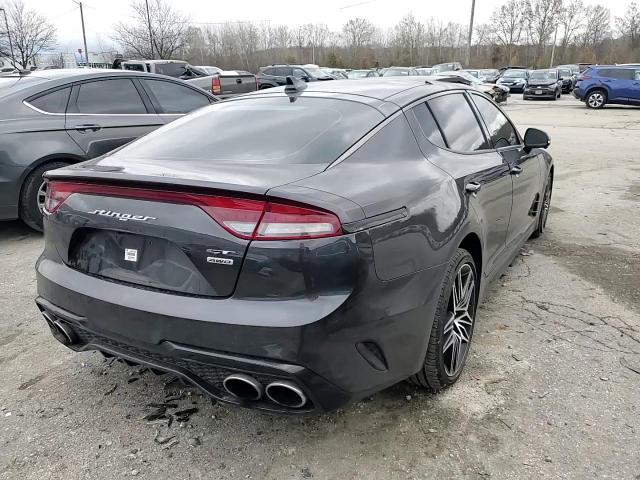 2022 Kia Stinger Gt2 VIN: KNAE55LC5N6107105 Lot: 81925704