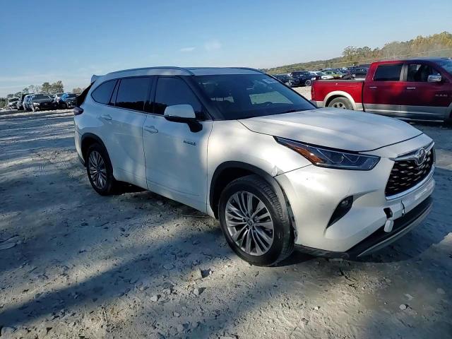 2021 Toyota Highlander Hybrid Platinum VIN: 5TDFARAH1MS008059 Lot: 79996074