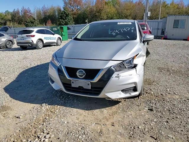 2022 Nissan Versa Sv VIN: 3N1CN8EV9NL847422 Lot: 81137154