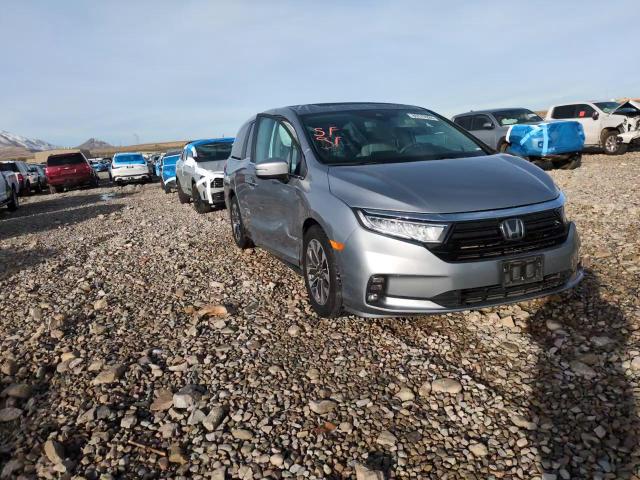 2022 Honda Odyssey Exl VIN: 5FNRL6H74NB018450 Lot: 80570924