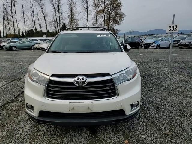 2014 Toyota Highlander Limited VIN: 5TDDKRFH3ES029042 Lot: 79059734