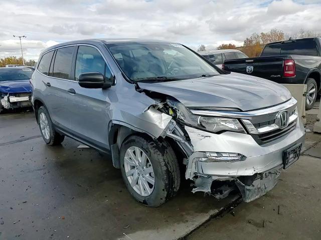 2019 Honda Pilot Lx VIN: 5FNYF6H1XKB079327 Lot: 78401574