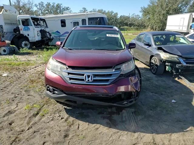 2013 Honda Cr-V Exl VIN: 5J6RM3H73DL022720 Lot: 81021914